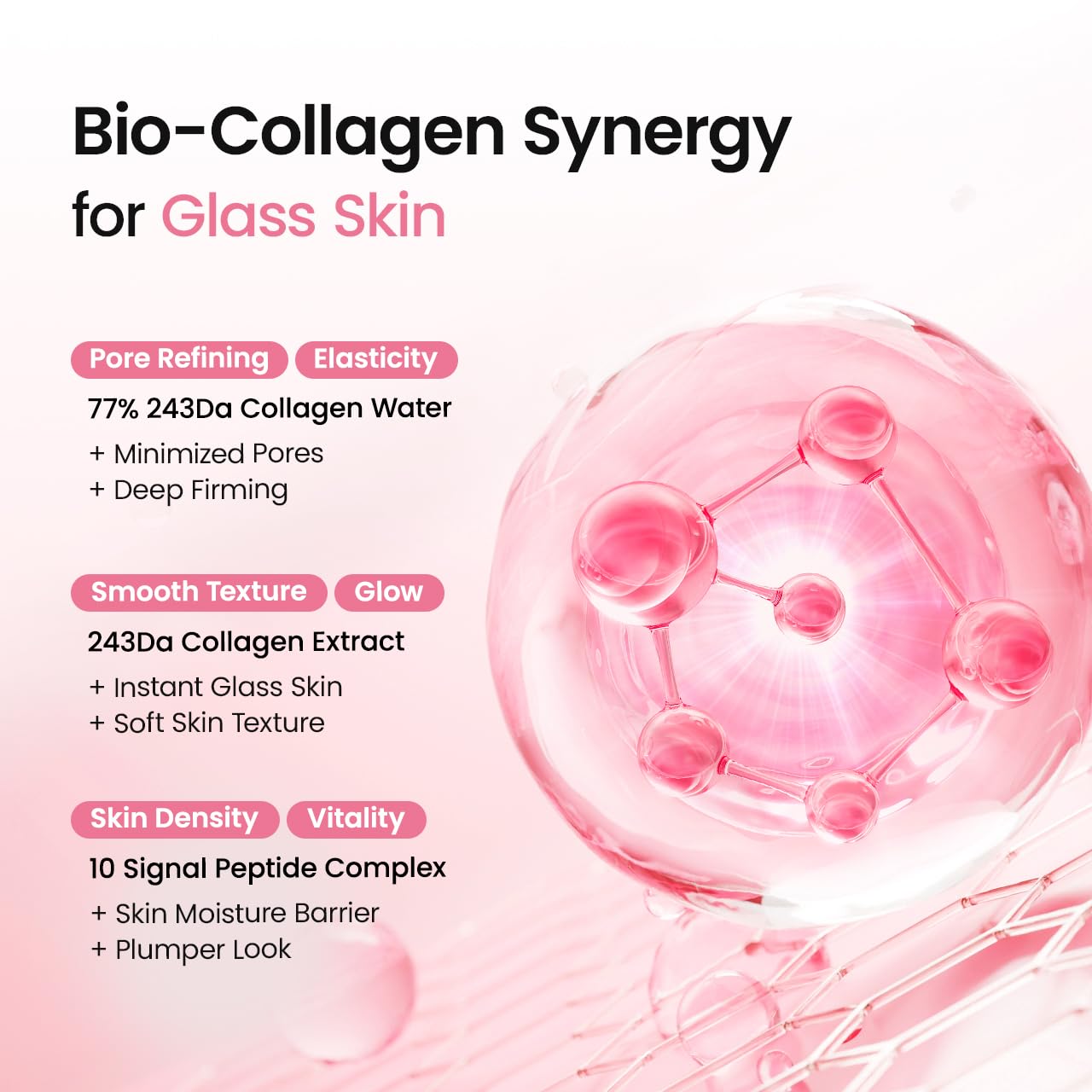 Korean Collagen Peptides Jelly Serum Mist