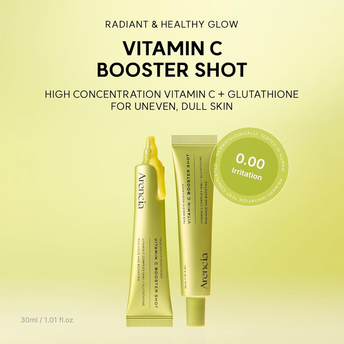 Korean Vitamin C Booster Shot Serum with Glutathione