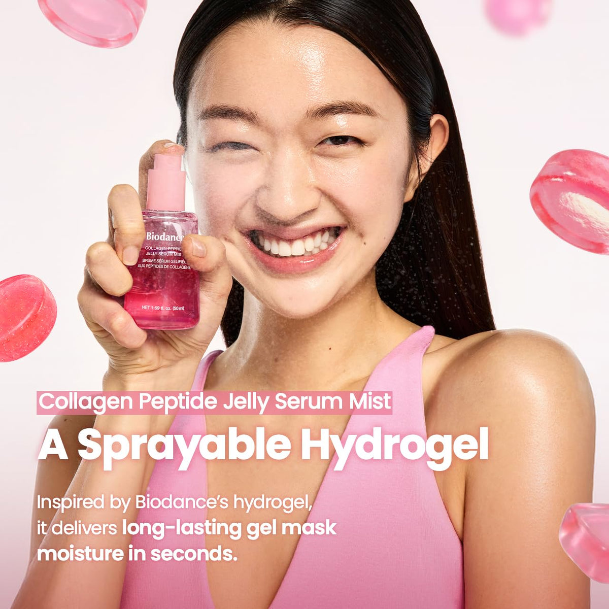 Korean Collagen Peptides Jelly Serum Mist