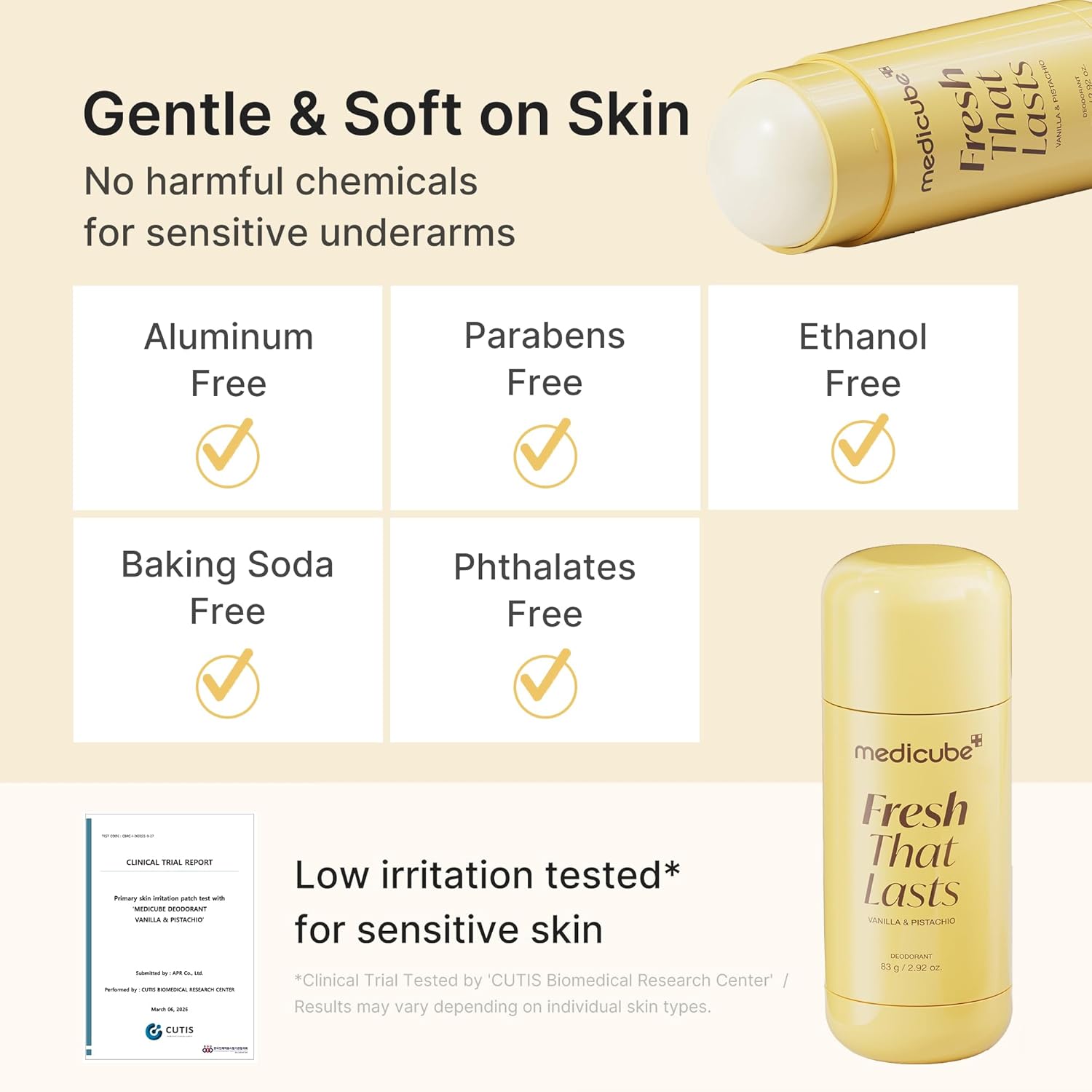 Kojic Acid & Turmeric Deodorant