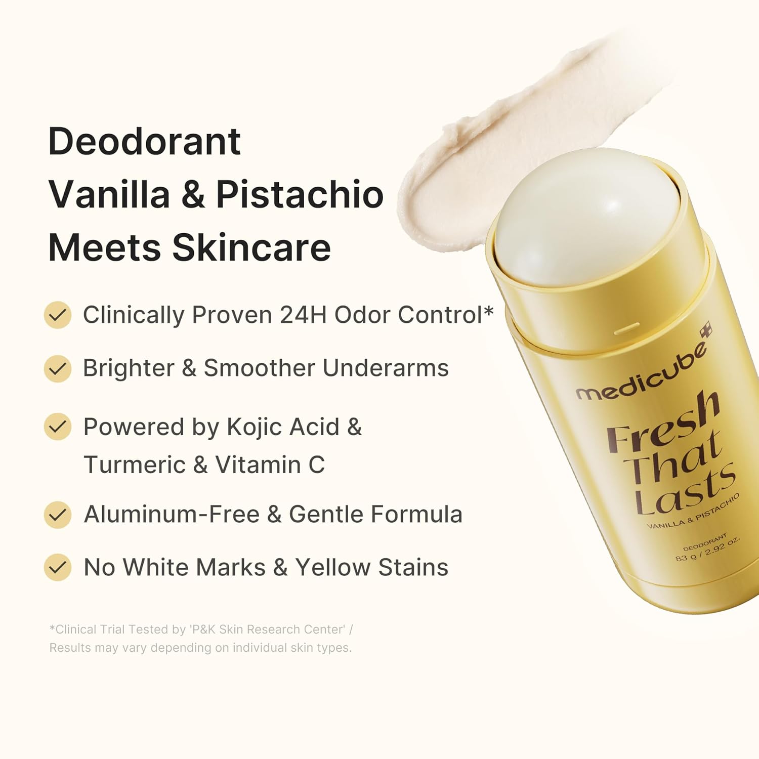Kojic Acid & Turmeric Deodorant