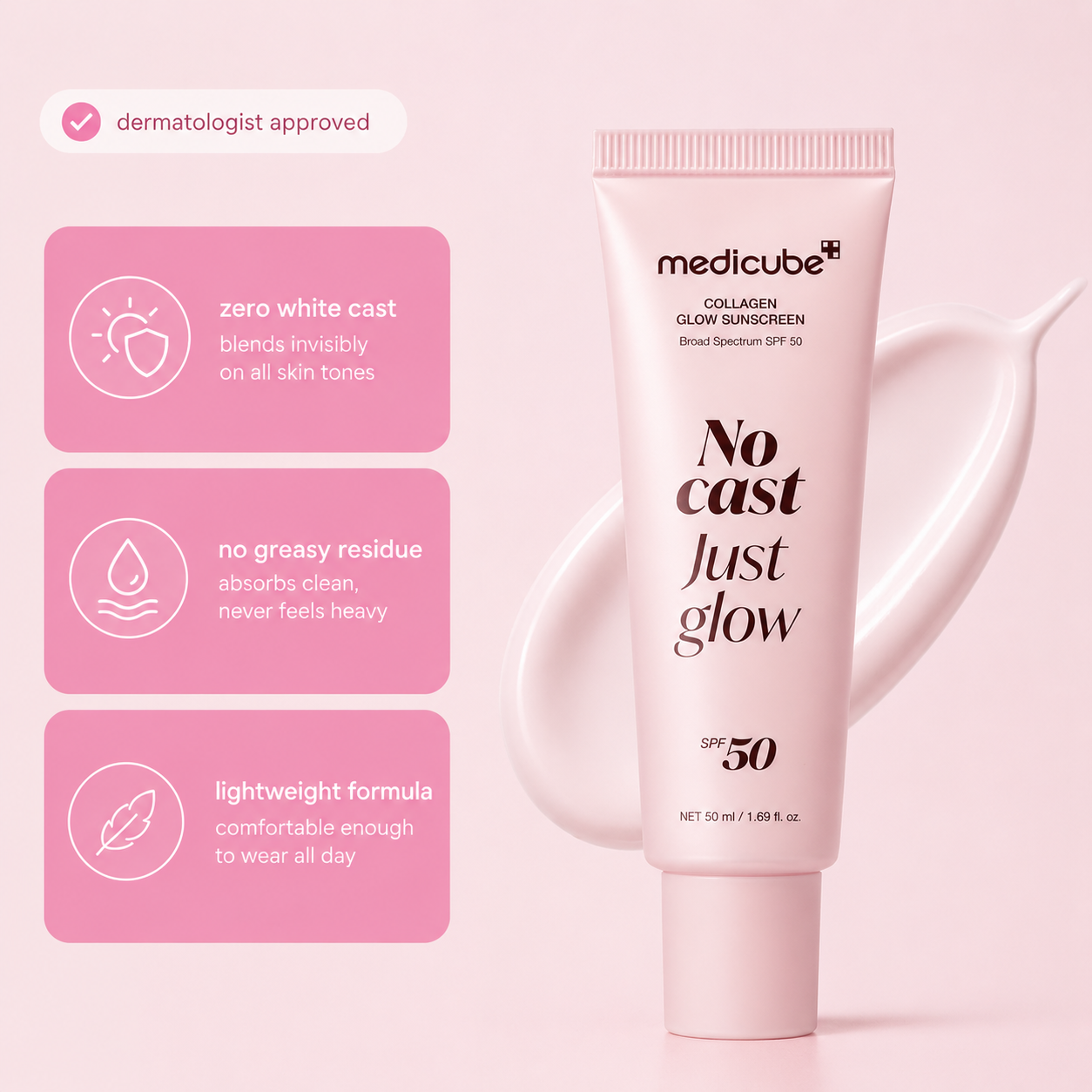Korean Just Glow Sunscreen