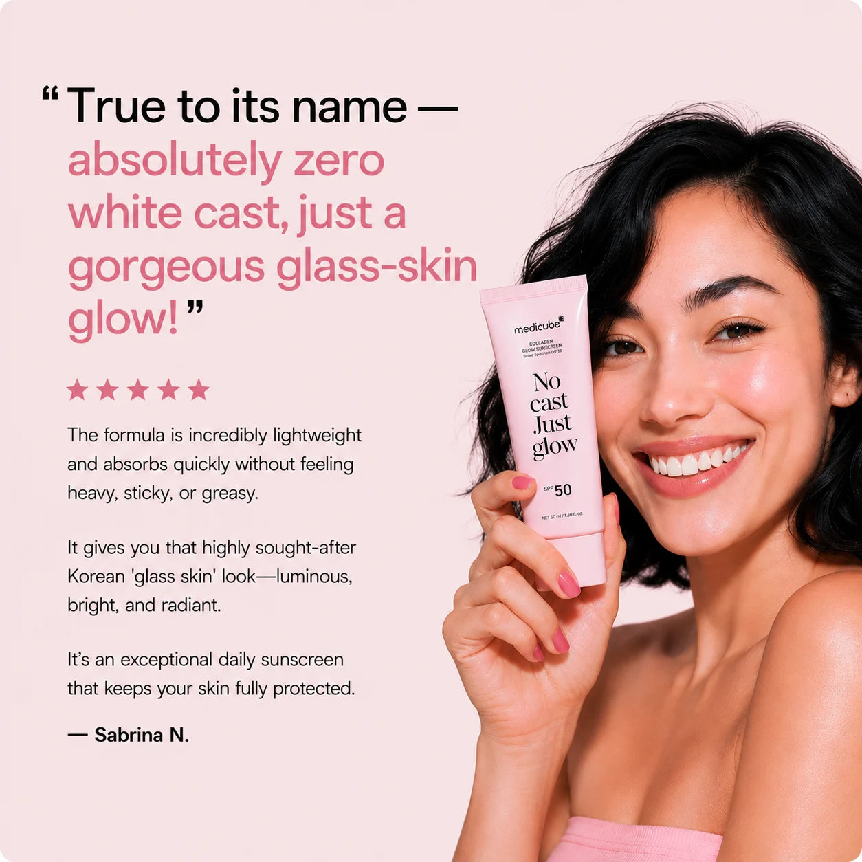 Korean Just Glow Sunscreen