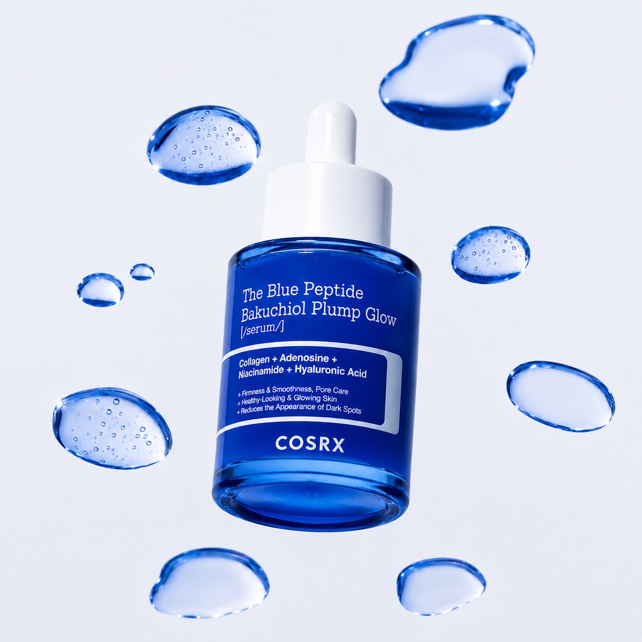 Korean Blue Copper Peptide Bakuchiol Plumping Serum
